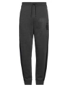 Armani Exchange Man Pants Charcoal Size Xxl Cotton, Polyester In Grey