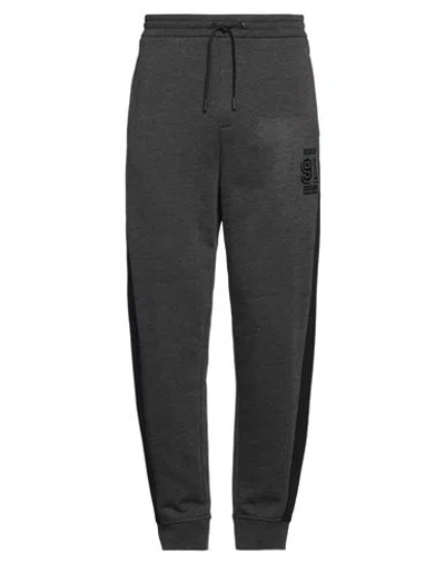 Armani Exchange Man Pants Charcoal Size Xxl Cotton, Polyester In Grey