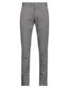 Armani Exchange Man Pants Taupe Size 28 Cotton, Elastane In Grey
