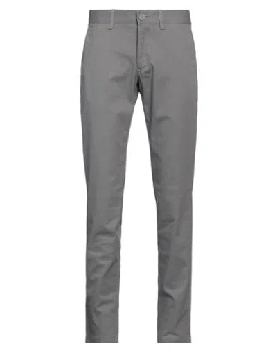 Armani Exchange Man Pants Taupe Size 28 Cotton, Elastane In Grey