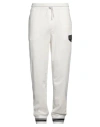 Armani Exchange Man Pants White Size L Cotton, Polyester, Elastane In White