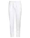 Armani Exchange Man Pants White Size L Cotton, Polyester