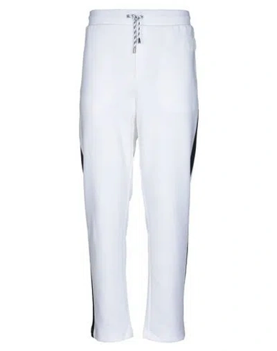 Armani Exchange Man Pants White Size L Polyester, Cotton