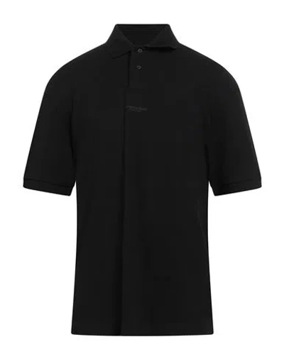 Armani Exchange Man Polo Shirt Black Size L Cotton