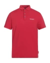 Armani Exchange Man Polo Shirt Red Size M Cotton