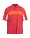 Armani Exchange Man Polo Shirt Red Size L Cotton In Red