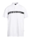 Armani Exchange Man Polo Shirt White Size M Cotton