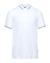 Armani Exchange Man Polo Shirt White Size S Cotton