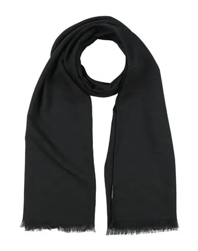 Armani Exchange Man Scarf Black Size - Polyester, Viscose