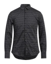 Armani Exchange Man Shirt Black Size L Cotton