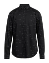 Armani Exchange Man Shirt Black Size L Cotton