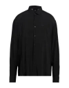Armani Exchange Man Shirt Black Size Xxl Viscose