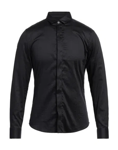 Armani Exchange Man Shirt Black Size S Cotton