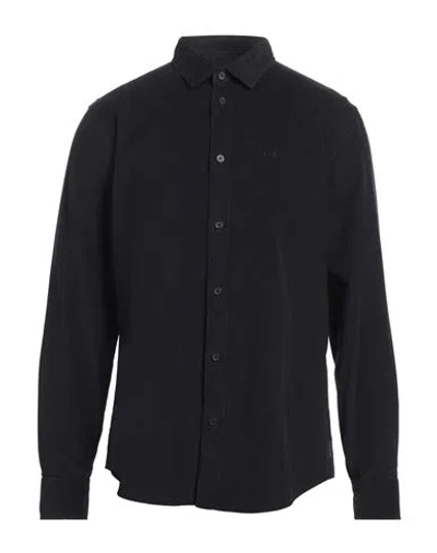 ARMANI EXCHANGE ARMANI EXCHANGE MAN SHIRT MIDNIGHT BLUE SIZE S COTTON