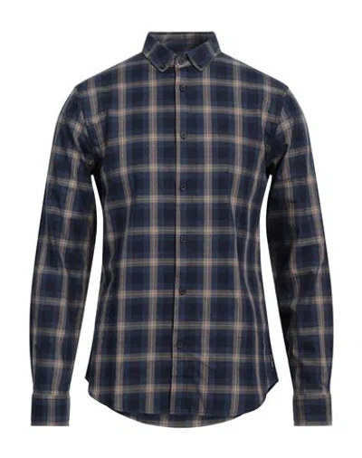 Armani Exchange Man Shirt Navy Size M Cotton
