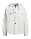 Armani Exchange Man Shirt Off White Size Xs Cotton, Polyester, Elastane