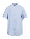 Armani Exchange Man Shirt Sky Blue Size L Cotton