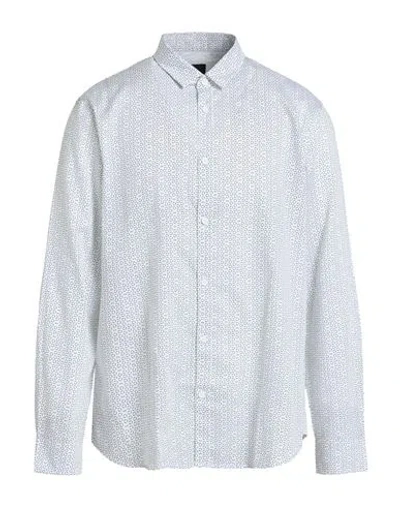 Armani Exchange Man Shirt White Size L Cotton
