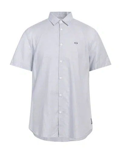 Armani Exchange Man Shirt White Size L Cotton