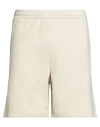 Armani Exchange Man Shorts & Bermuda Shorts Beige Size Xxl Cotton In White
