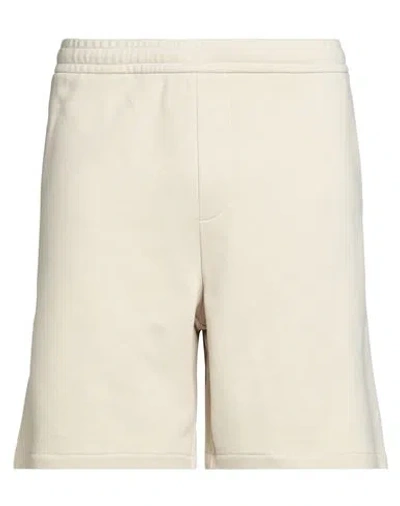 Armani Exchange Man Shorts & Bermuda Shorts Beige Size Xxl Cotton In White