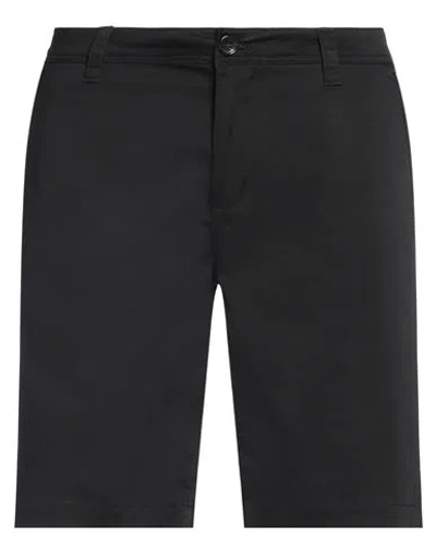 Armani Exchange Man Shorts & Bermuda Shorts Black Size 32 Cotton, Polyester, Elastane In Black