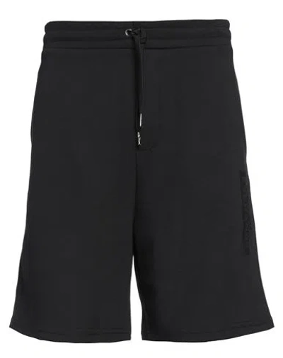 Armani Exchange Man Shorts & Bermuda Shorts Black Size Xxl Cotton, Polyester
