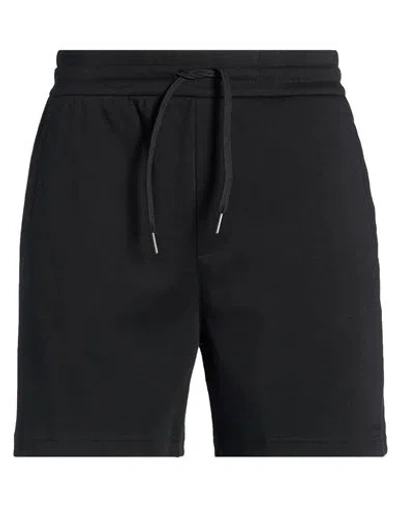 Armani Exchange Man Shorts & Bermuda Shorts Black Size M Cotton
