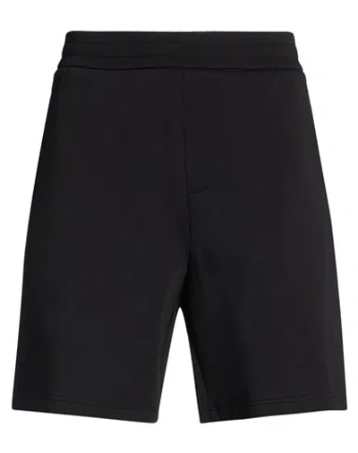 Armani Exchange Man Shorts & Bermuda Shorts Black Size M Cotton, Polyester, Elastane