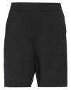 Armani Exchange Man Shorts & Bermuda Shorts Black Size L Modal, Polyester, Elastane In Black
