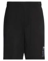 Armani Exchange Man Shorts & Bermuda Shorts Black Size Xxl Modal, Polyester, Elastane