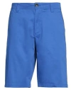 Armani Exchange Man Shorts & Bermuda Shorts Bright Blue Size 29 Cotton, Elastane In Blue