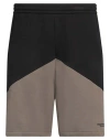 Armani Exchange Man Shorts & Bermuda Shorts Brown Size L Cotton In Brown