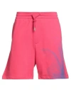 Armani Exchange Man Shorts & Bermuda Shorts Fuchsia Size L Cotton, Polyester