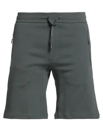 Armani Exchange Man Shorts & Bermuda Shorts Lead Size Xl Cotton, Elastane In Gray