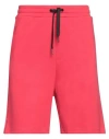Armani Exchange Man Shorts & Bermuda Shorts Red Size L Cotton, Polyester