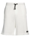 Armani Exchange Man Shorts & Bermuda Shorts White Size L Cotton, Polyester In White
