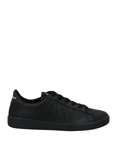 Armani Exchange Sneakers In Black