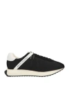 Armani Exchange Man Sneakers Black Size 6 Polyamide, Elastane, Polyurethane In Black
