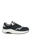 Armani Exchange Man Sneakers Black Size 7 Polyester, Polyurethane