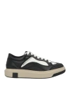 Armani Exchange Man Sneakers Black Size 7 Polyurethane, Polyester In Black