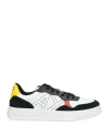 Armani Exchange Man Sneakers Black Size 9 Cow Leather, Polyester, Polyurethane