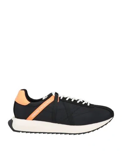 Armani Exchange Man Sneakers Black Size 12 Polyamide, Elastane, Polyurethane