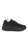 Armani Exchange Man Sneakers Black Size 9 Polyester, Polyurethane In Black