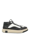 Armani Exchange Man Sneakers Black Size 9 Polyester, Polyurethane In Black
