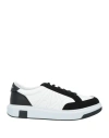 Armani Exchange Man Sneakers Black Size 9 Polyester, Polyurethane Coated In Black