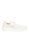 Armani Exchange Man Sneakers Ivory Size 10 Polyester In Multi