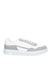 Armani Exchange Man Sneakers White Size 13 Polyester, Polyurethane, Elastane