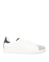 Armani Exchange Man Sneakers White Size 8.5 Cow Leather