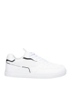 Armani Exchange Man Sneakers White Size 9 Polyester, Polyurethane In White
